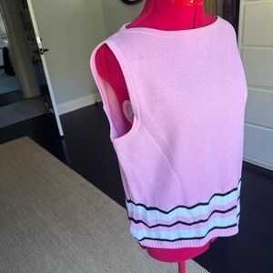 St. John Sport Pink Sleeveless Knit Tank